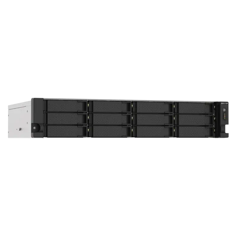 Serveur NAS PROFESSIONNEL 12 baies QNAP TS-1273AU-RP-8G / Sans Disque Dur / AMD Ryzen Embedded V1500B