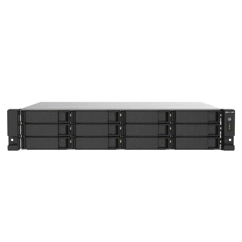 Serveur NAS PROFESSIONNEL 12 baies QNAP TS-1273AU-RP-8G / Sans Disque Dur / AMD Ryzen Embedded V1500B
