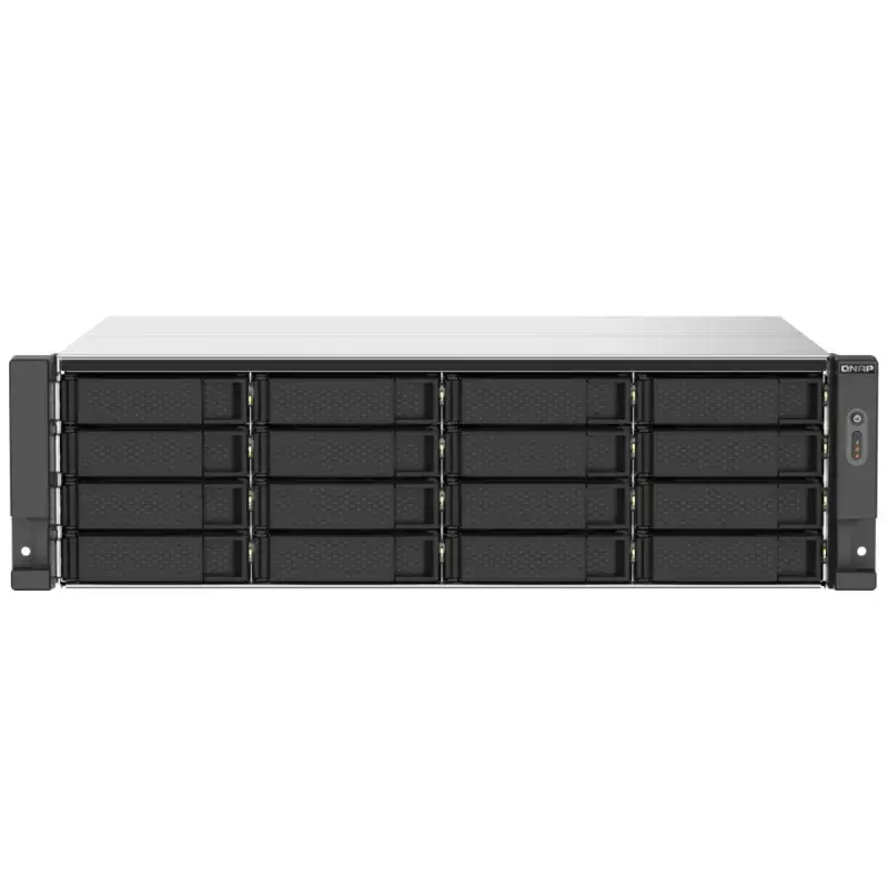 Serveur NAS 16 baies QNAP TS-1673AU-RP-16G / AMD Ryzen Embedded V1500B
