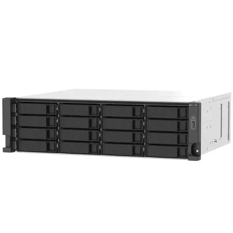 Serveur NAS 16 baies QNAP TS-1673AU-RP-16G / AMD Ryzen Embedded V1500B