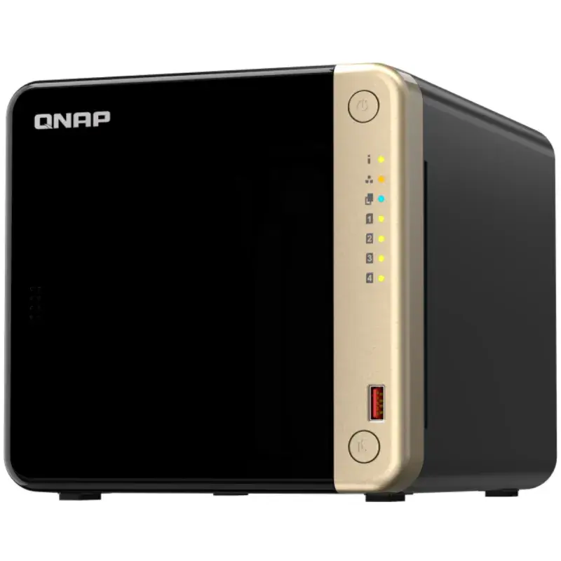 Serveur NAS QNAP TS464-8G / Quad Core / 8 Go / Noir