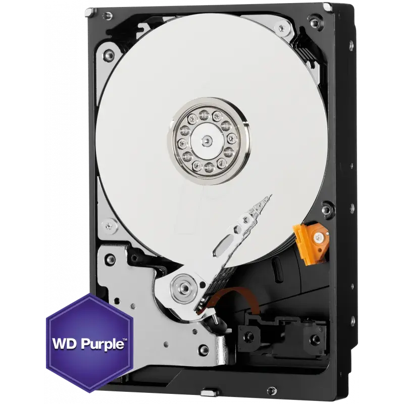 Disque Dur Interne 3.5&Prime; POUR VIDEO SURVEILLANCE Western Digital Purple 10 To