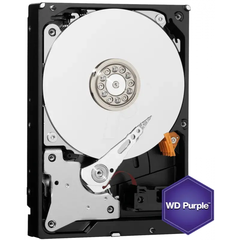 Disque Dur Interne 3.5&Prime; POUR VIDEO SURVEILLANCE Western Digital Purple 10 To