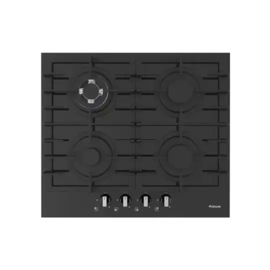 Plaque de Cuisson Encastrable FOCUS F405B 4 Feux 60 cm – Noir