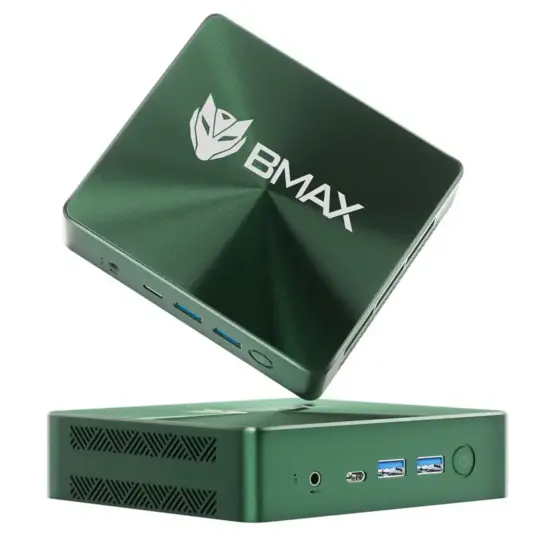 Mini Pc de bureau BMAX B6 PRO / i5-1030NG7 / 16 Go / 512 Go SSD / Windows 11 / Vert