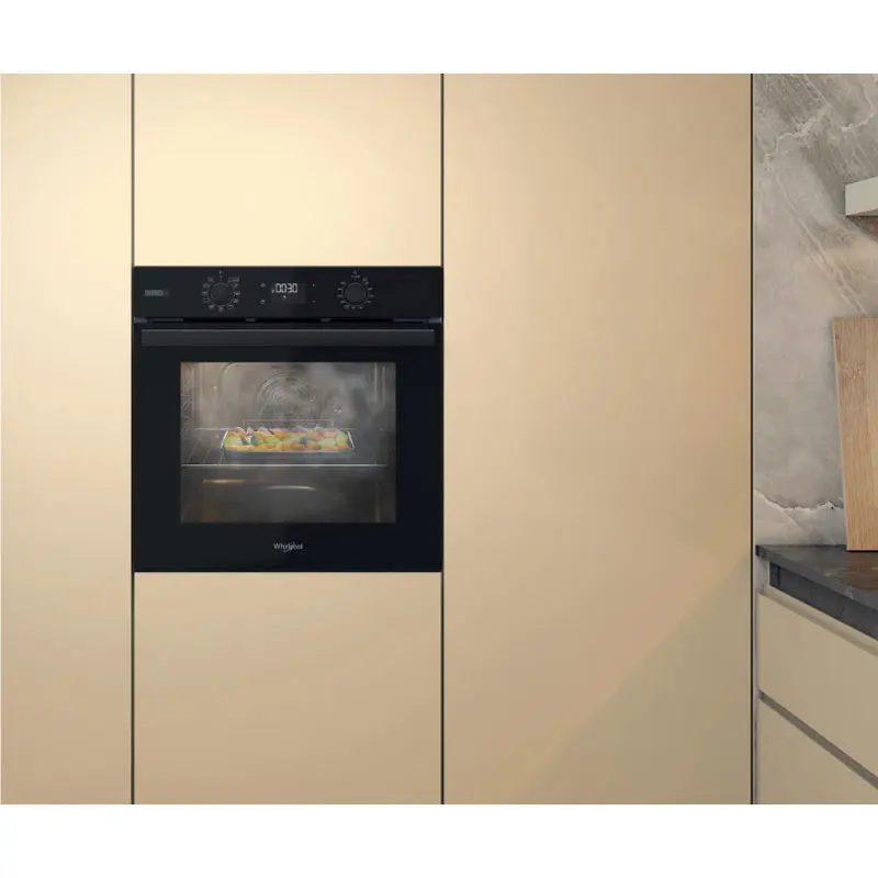 Four Électrique Encastrable WHIRLPOOL / 71L / Noir / OMSR58CU1SB