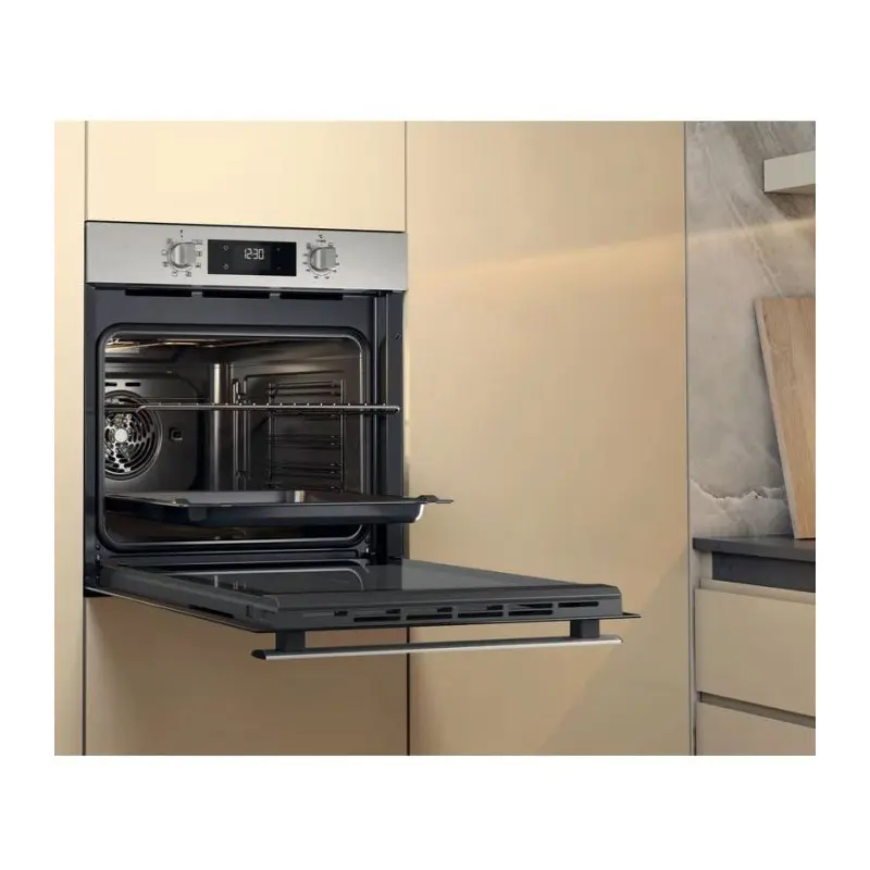 Four Électrique Encastrable WHIRLPOOL OMR55HR0X 71L – Inox
