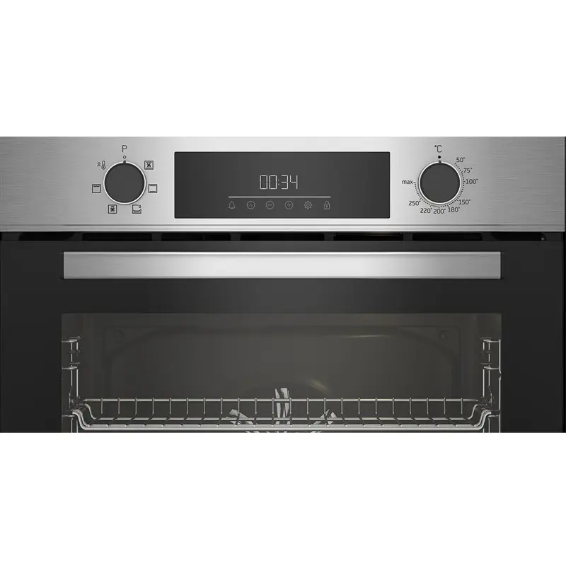 Four encastrable Beko 6 Fonctions avec Afficheur 60 cm / 72 L / Inox