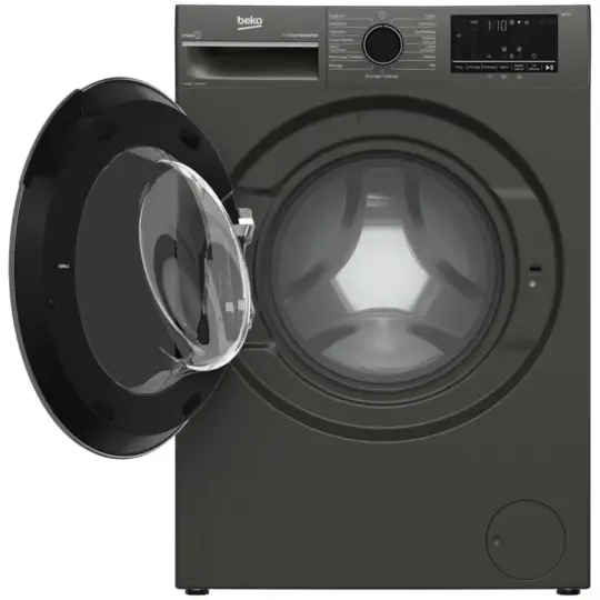 Machine à Laver Frontale Beko B3WFU4822MG 8Kg Inverter Gris Foncée