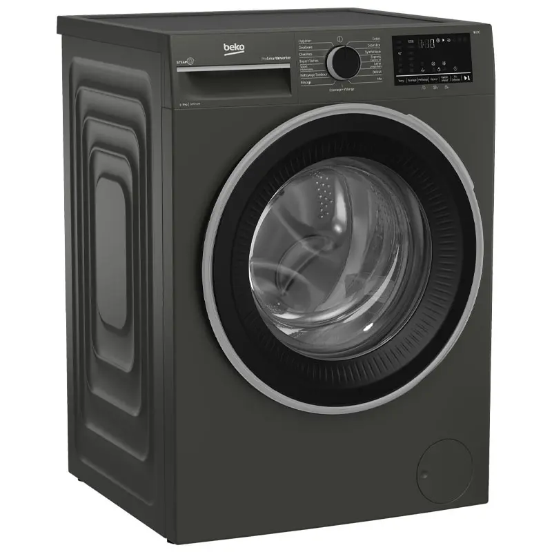 Machine à Laver Frontale Beko B3WFU4822MG 8Kg Inverter Gris Foncée