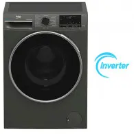 Machine à Laver Frontale Beko B3WFU5822MG 8Kg Inverter Noir