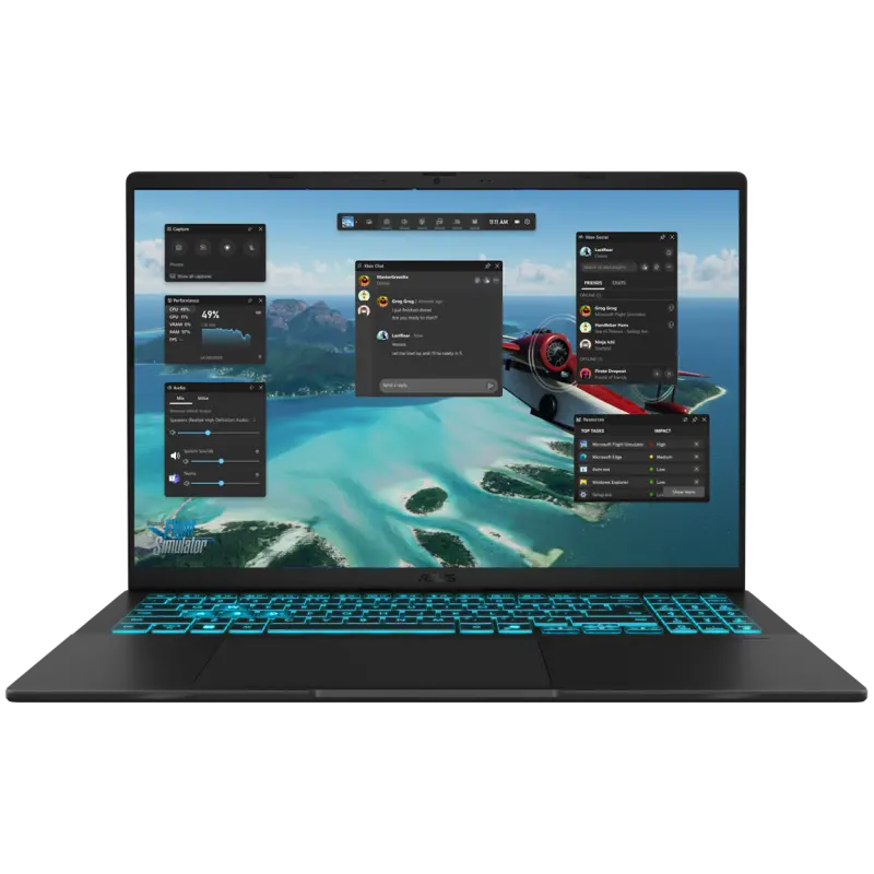 Pc Portable Gamer ASUS V16 V3607VJ / Intel Core 5 210H / RTX 3050 6G / 8 Go DDR5 / 512 Go SSD / Noir