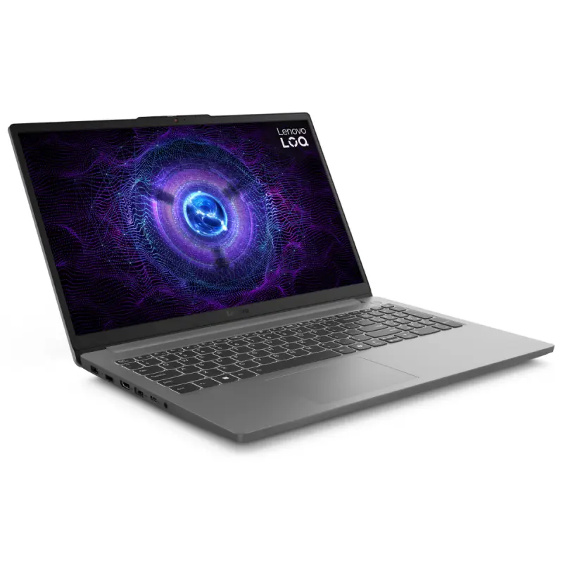 PC Portable Gamer Lenovo LOQ 15IAX9E / i5-12450HX / RTX 2050 4G / 16 Go DDR5 / 512 Go SSD / Windows 11 / Gris