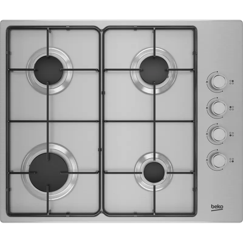 Plaque de cuisson encastrable Beko 4 Feux / Inox
