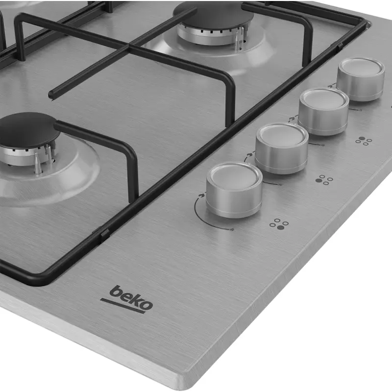 Plaque de cuisson encastrable Beko 4 Feux / Inox