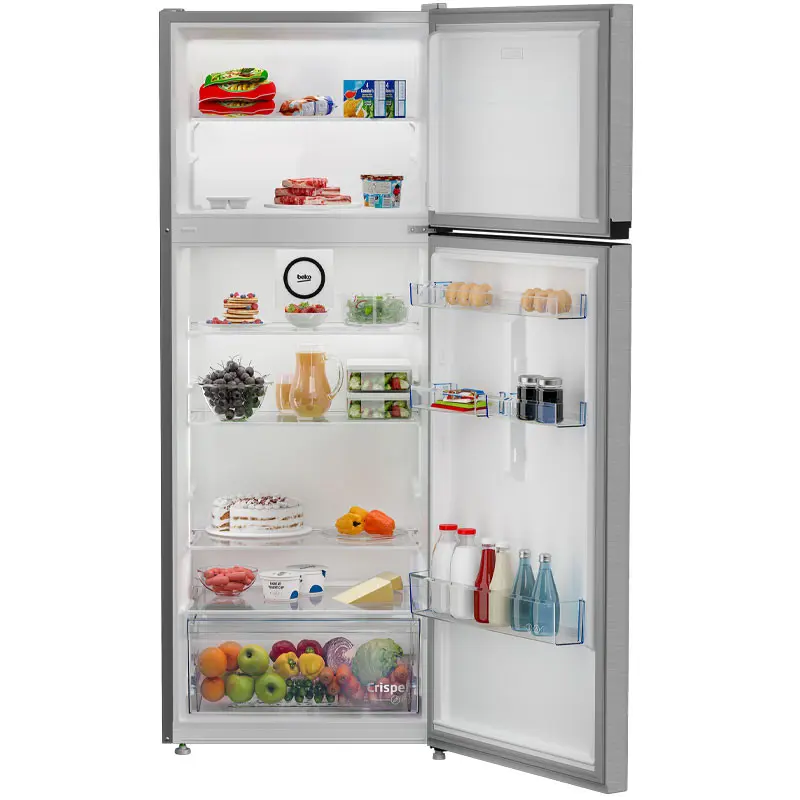 Réfrigérateur Beko Less Frost Double Portes 465 Litres SILVER