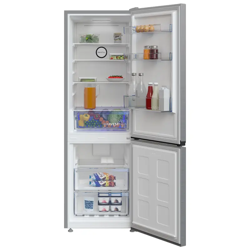 Réfrigérateur Beko No Frost Combiné 341 Litres / Silver
