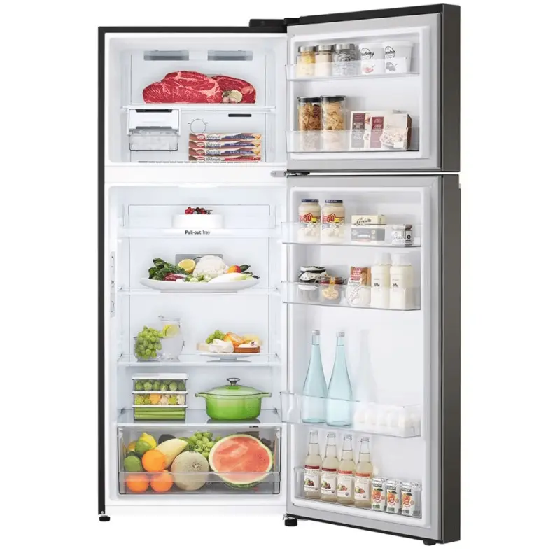 Réfrigérateur LG No Forst Smart INVERTER Double Portes 423 Litres / Noir