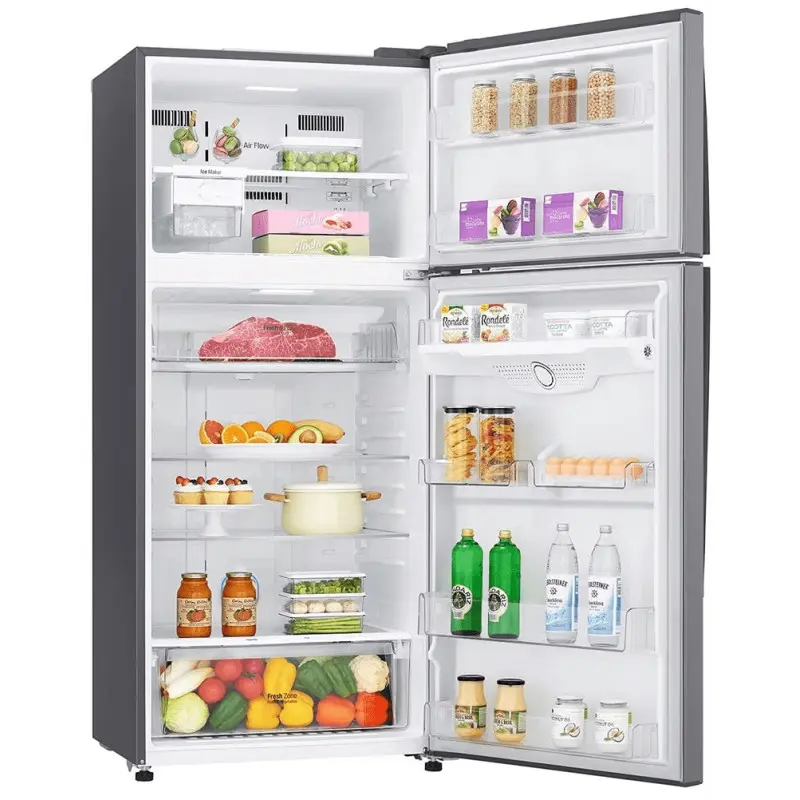 Réfrigérateur LG No Frost Smart INVERTER Double Portes 547 Litres / Silver