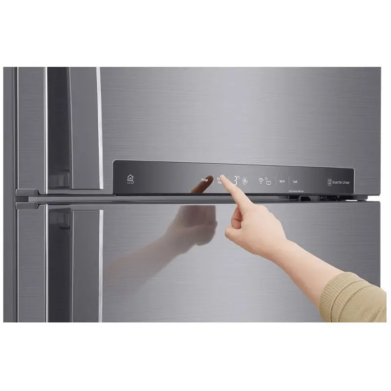 Réfrigérateur LG No Frost Smart INVERTER Double Portes 547 Litres / Silver
