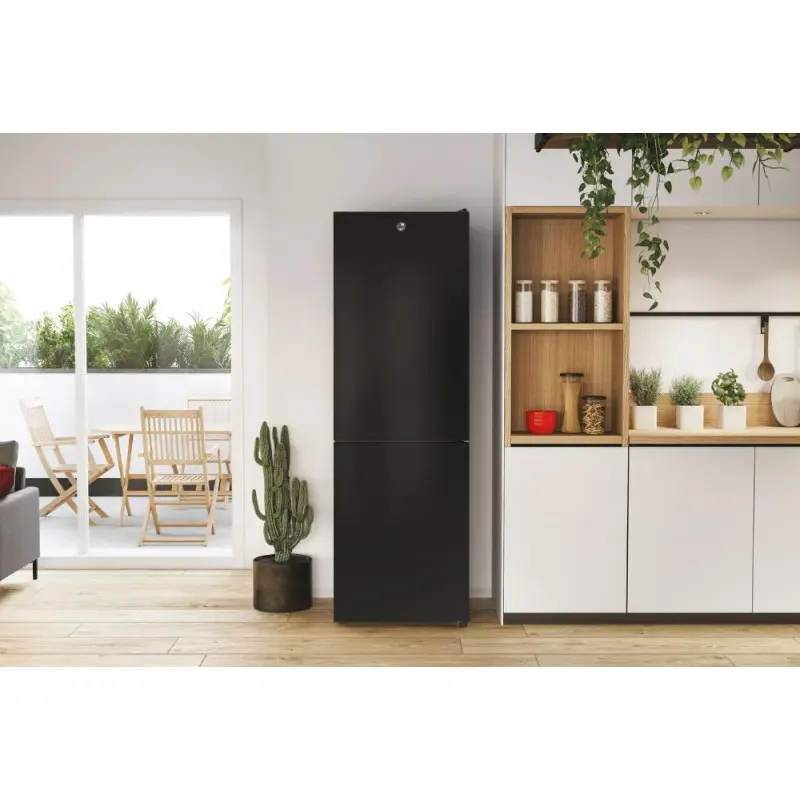 Réfrigérateur No Frost Hoover Combiné 341Litres / Noir