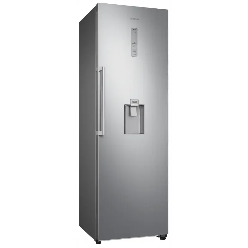 Réfrigérateur Samsung No Frost INVERTER Une Porte 384 Litres / SILVER / avec Distributeur d&rsquo;eau et Afficheur