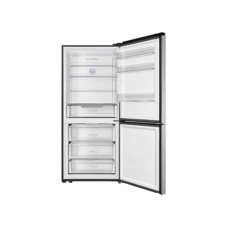 Réfrigérateur TCL No Frost Combine INVERTER Combiné 401 Litres INOX / Avec Afficheur