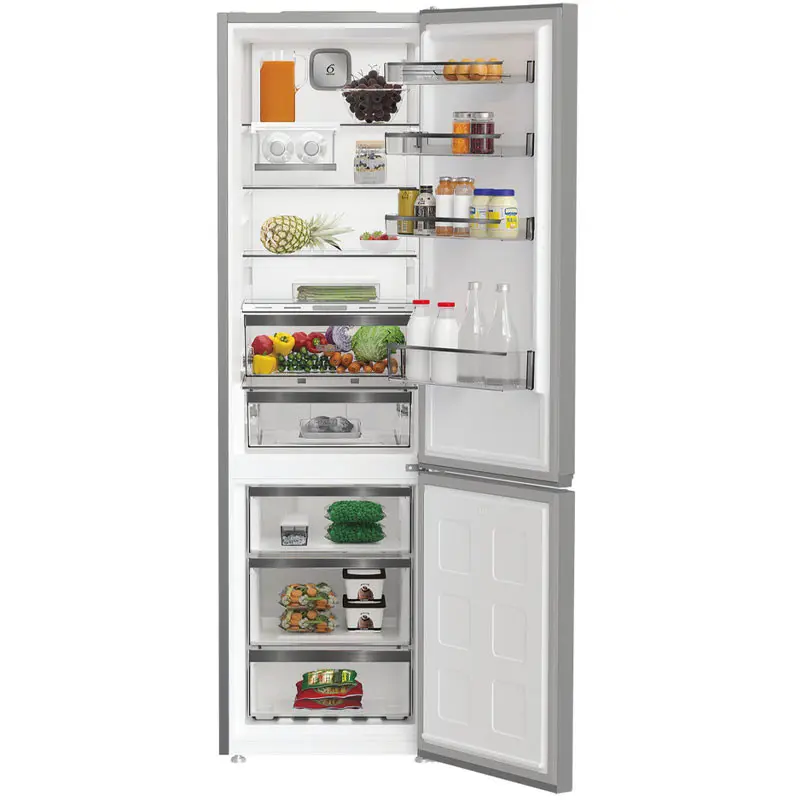 REFRIGERATEUR WHIRLPOOL NOFROST COMBINE 355 Litres / INOX