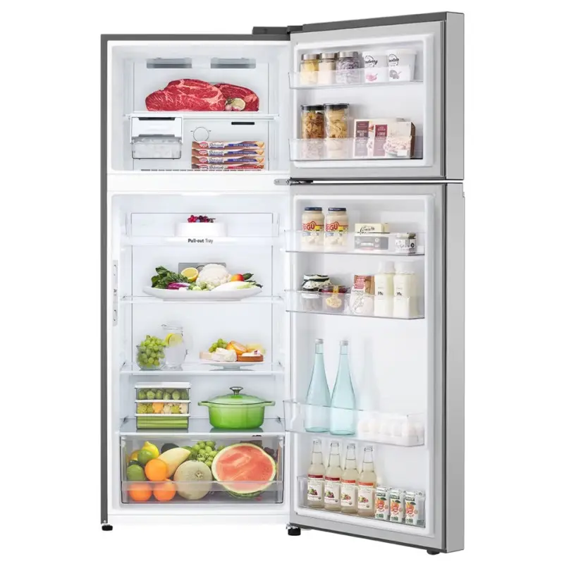 Réfrigérateurs Inverter LG / 410 Litres / No Frost / Platinum Silver