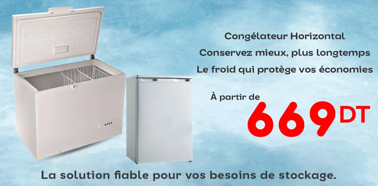 congelateur banniére