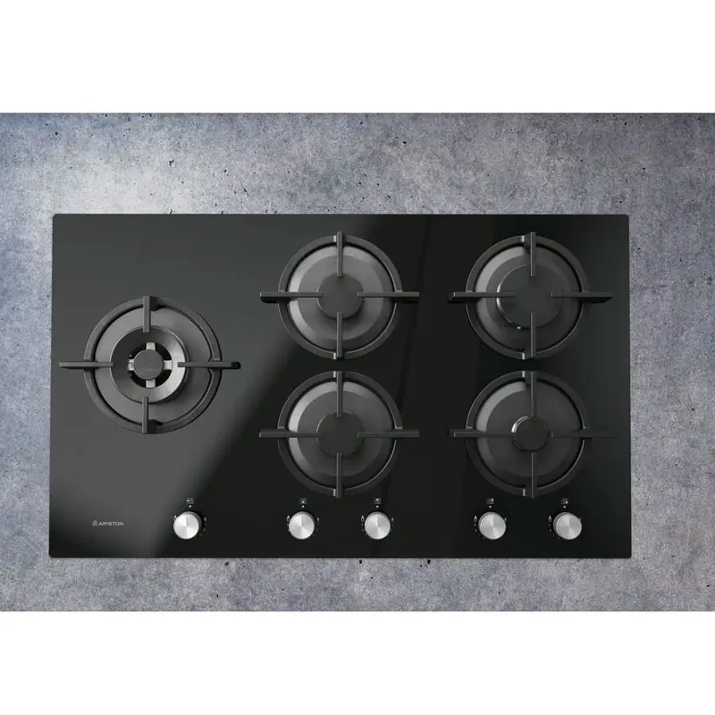 Plaque de Cuisson Encastrable ARISTON AGS-92S-BK 5 Feux 90cm – Noir