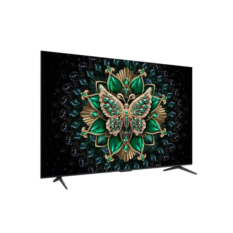 TV TCL 65&Prime; Smart TV QLED MINI LED TV-TCL-65C6K- Noir