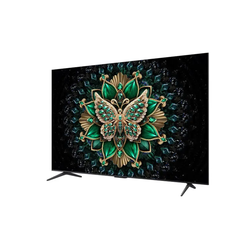 TV TCL 65&Prime; Smart TV QLED MINI LED TV-TCL-65C6K- Noir