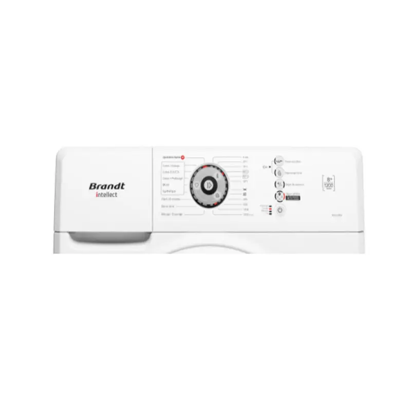 Lave Linge Frontale BRANDT 8Kg – Blanc (BAL82WW)