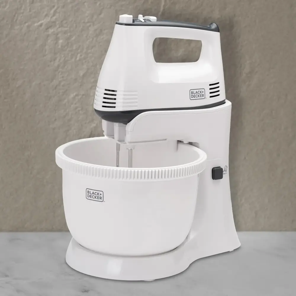 Batteur Avec Bol Black And Decker 300W Blanc M700-B5