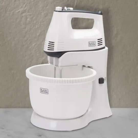 Batteur Avec Bol Black And Decker 300W Blanc M700-B5