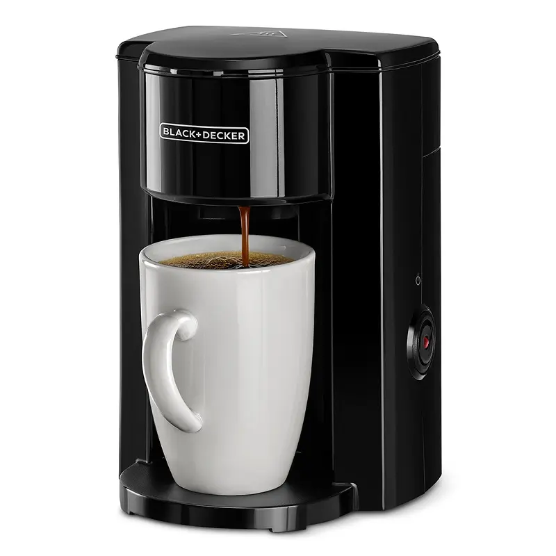 Cafetière Black & Decker 330 W à une tasse avec mug – DCM25-B5