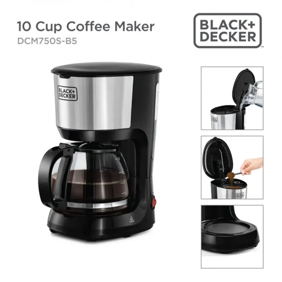 Cafetière Electrique Black&Decker DCM750S-B5