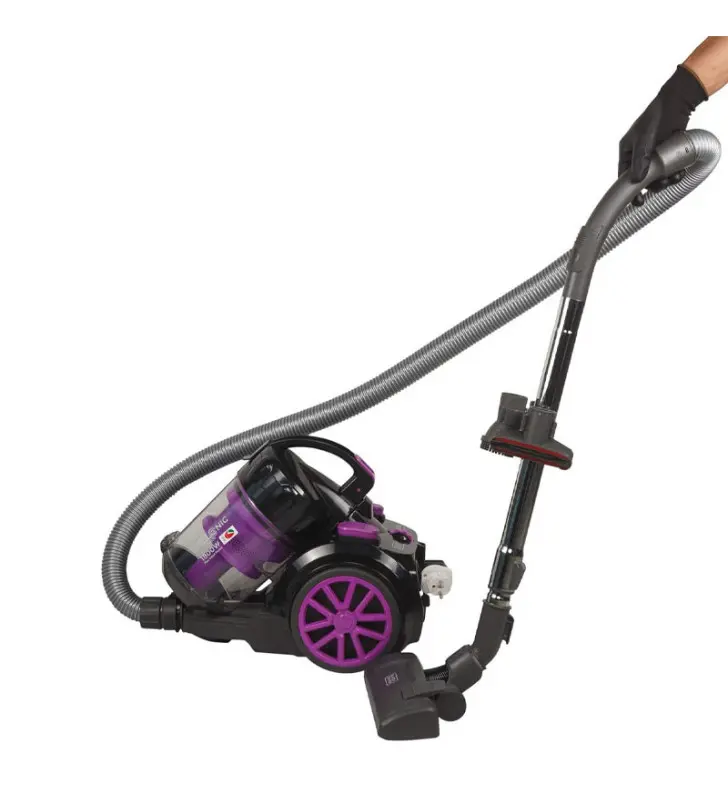 Aspirateur BLACK & DECKER 2.5 Litres / 1800W / Noir et Violet
