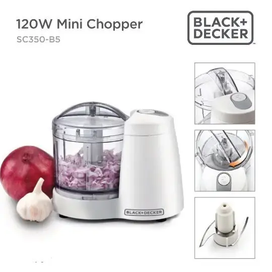 Mini Hachoir Black & Decker SC350-B5