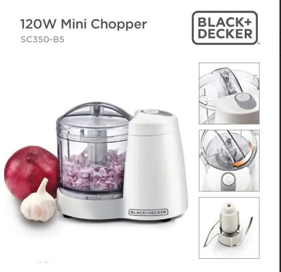 Mini Hachoir Black & Decker SC350-B5