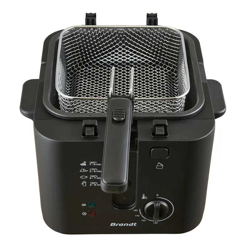 FRITEUSE BRANDT FRI25X2 1600 W ACIER INOXIDABLE.