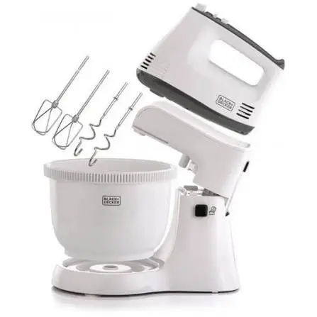 Batteur Avec Bol Black And Decker 300W Blanc M700-B5
