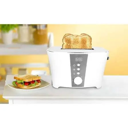 Grille Pain Black & Decker Blanc