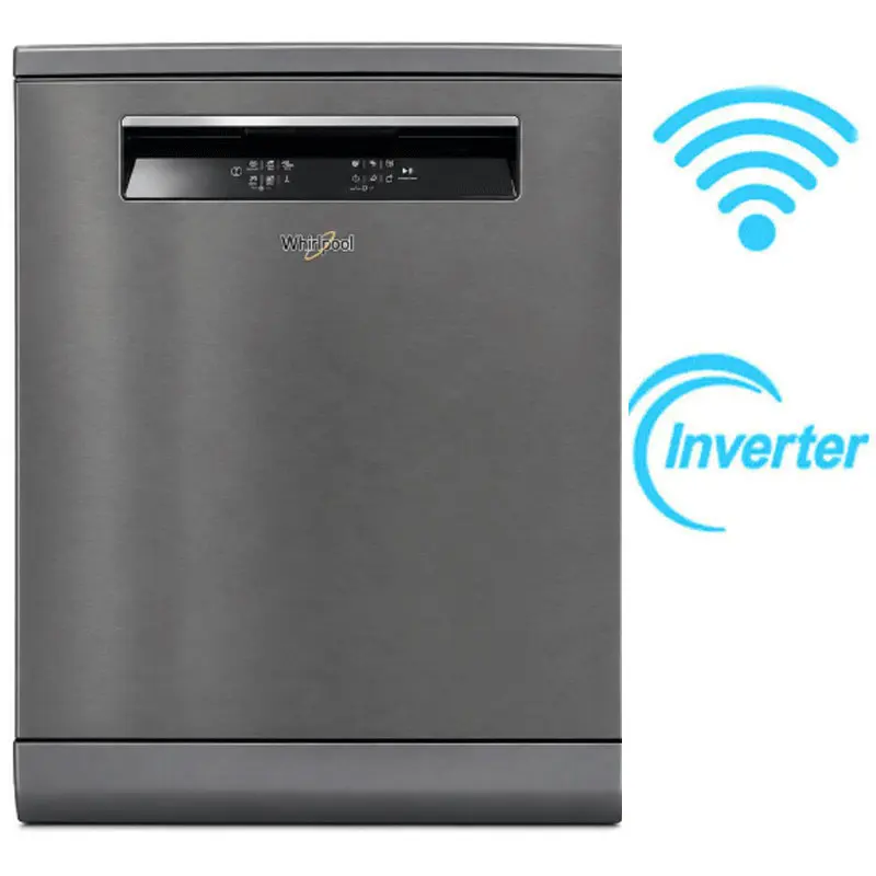 Lave Vaisselle Whirlpool WFD651DD3XBRNA Smart Inverter 15 Couverts Inox