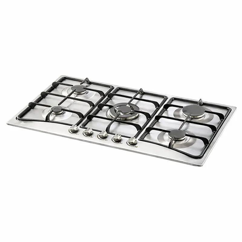 Plaque de Cuisson Encastrable Elleti 22380DN 5 Feux 70Cm Inox