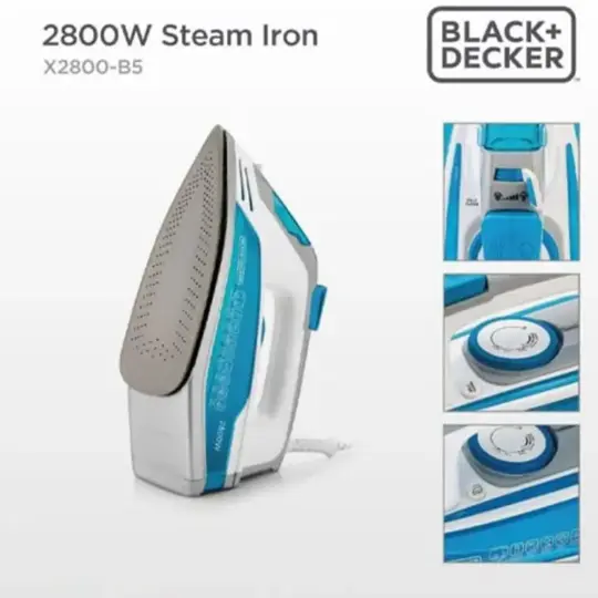 Fer à Repasser Vapeur Black & Decker X2800-B5