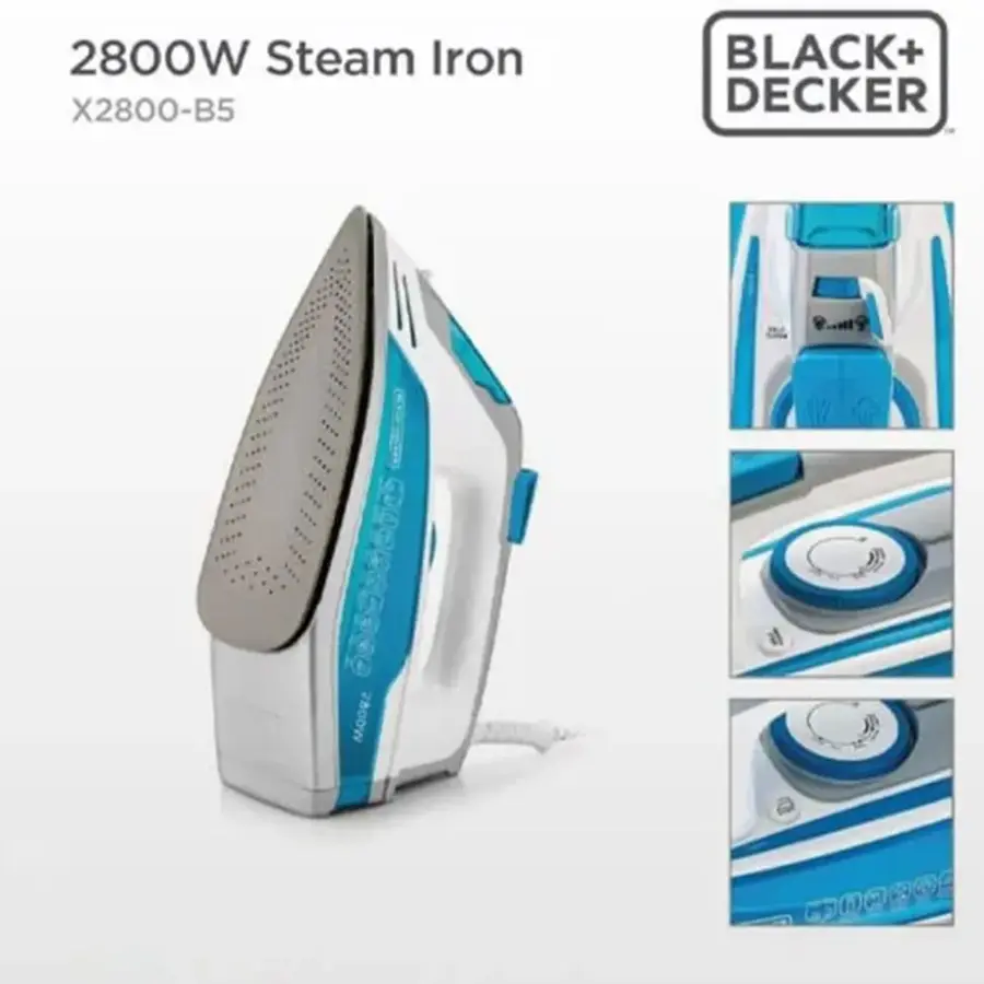 Fer à Repasser Vapeur Black & Decker X2800-B5