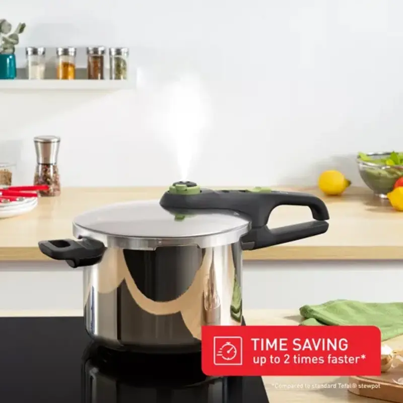 Autocuiseur TEFAL Secure Trendy P2584300 – Silver