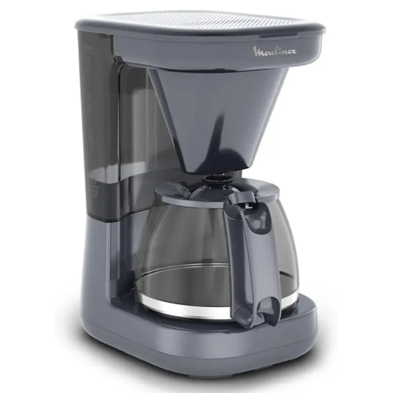 Cafetière Électrique Moulinex Plaino FG1M1BE0 1000W 1.1Litre Noir